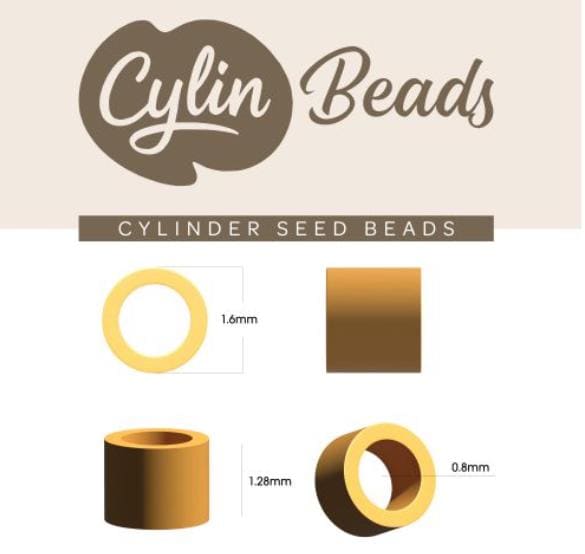 Cylin Bead 11/0 Opaque Toasted Caramel - 25 G Bag-CY11-1039