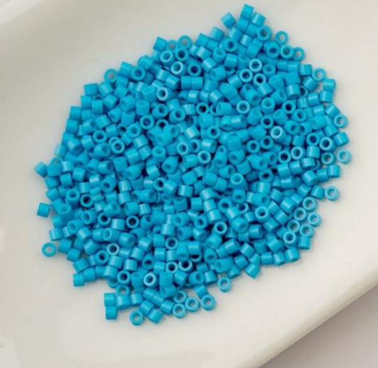 Cylin Bead 11/0 Dark Turquoise Blue - 25 G Bag-CY11-1049