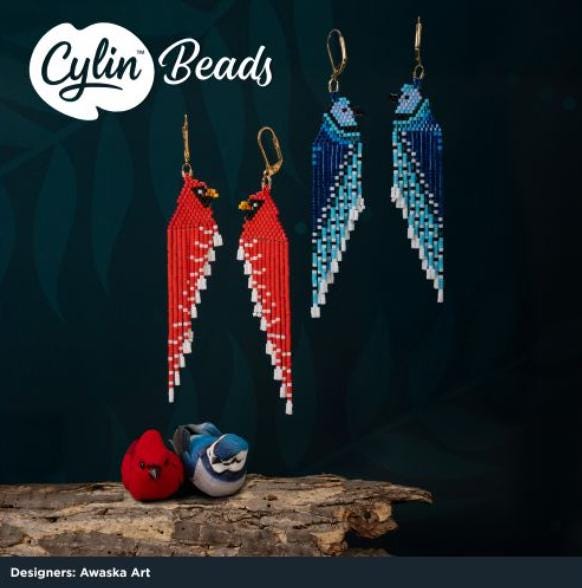 Cylin Bead 11/0 Cobalt Blue Matte - 25 G Bag-CY11-1070