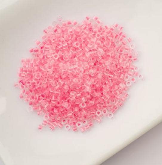 Cylin Bead 11/0 Glow in the Dark - Rose - 25 G Bag-CY11-1139