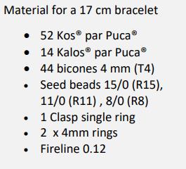 Copine Bracelet Pattern