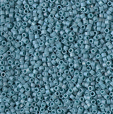 DB2315 11/0 Matte Opaque Glazed Nile Blue AB Miyuki Delica