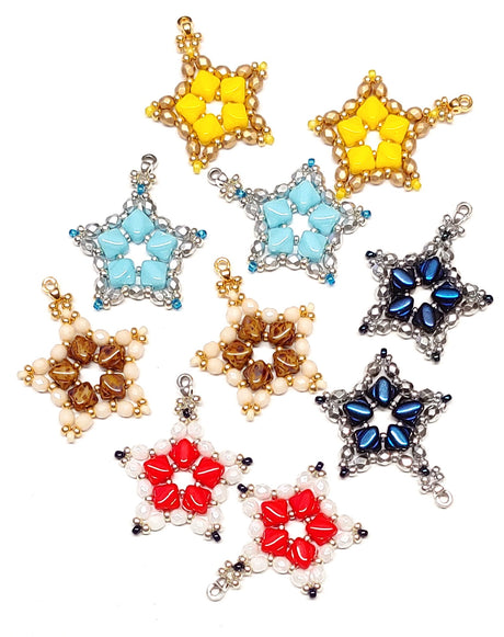 5mm Mini Silky Bead, 2 Hole Czech Glass-40 Beads