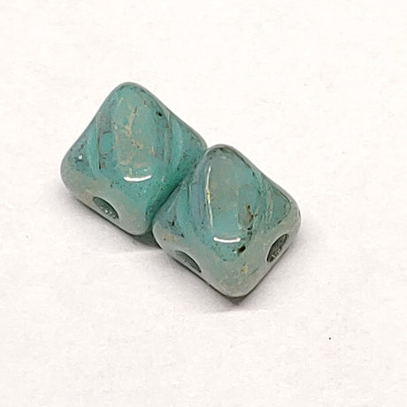 5mm Mini Silky Bead, 2 Hole Czech Glass-40 Beads