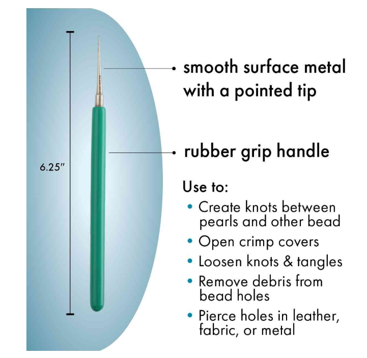 Beading Awl w/Rubber Grip