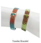 Traveler Bracelet Tutorial by Leslie Pope