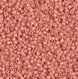 DB1363 11/0 Dyed Opaque Salmon Miyuki Delica