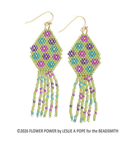 Flower Power Earrings Tutorial
