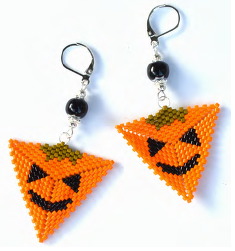 Halloween Triange Earrings Pattern