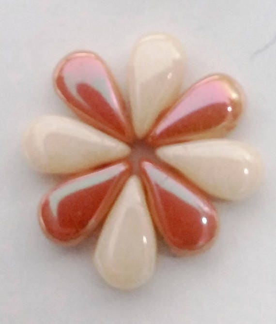 DropDuo Lila Luster, 2-Hole Czech Glass 3x6MM, 14494-50 Beads