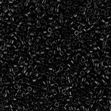 DB0010 11/0 Black Miyuki Delica