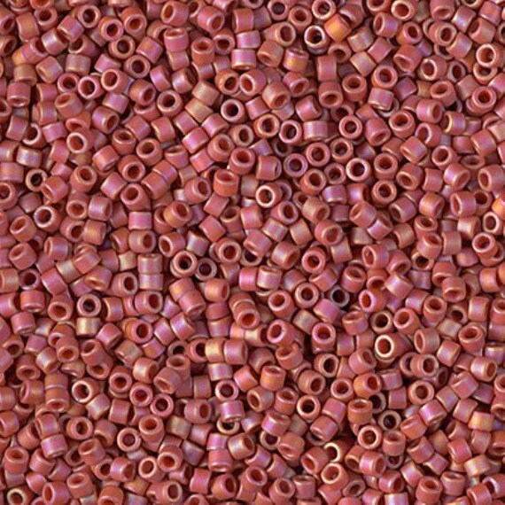 2306 11/0 Matte Opaque Glazed Carnelian Miyuki Delica