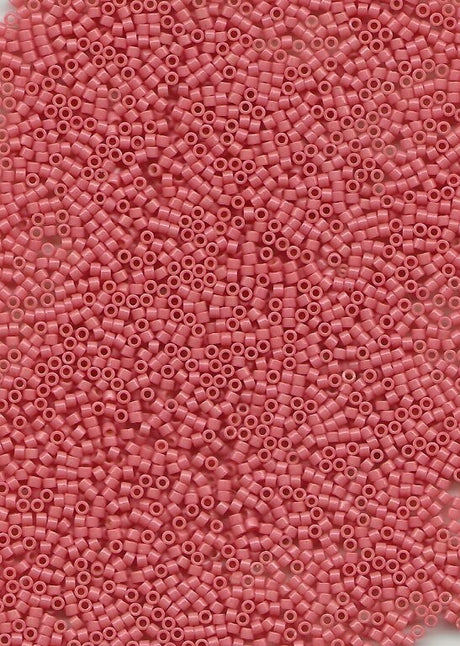 Duracoat Opaque Lt Watermelon 11/0 Miyuki Delica Bead, DB2114 5 Grams