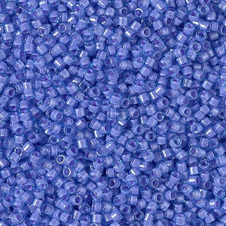 Delica 11/0 Inside Dyed Lavender, DB2388 Miyuki Delica Bead, 5 grams