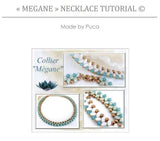 Paros® Par Puca® Opaque White Ceramic Look, 7 x 4mm, 60 beads