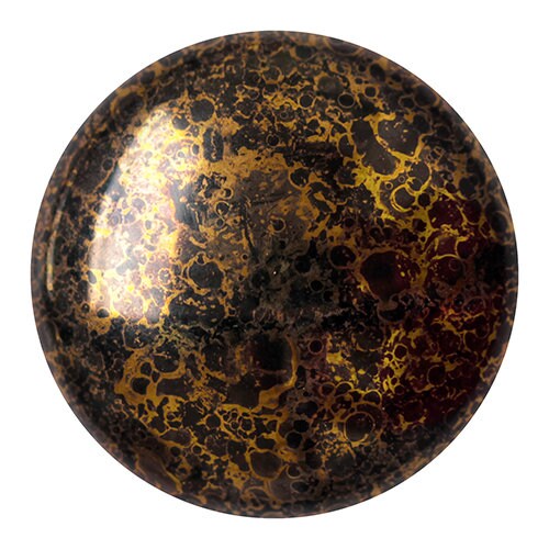 Cabochons Par Puca, 18MM or 25mm Czech glass, Qty 1