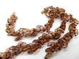 Chevron Duo Crystal Bronze Luster, 2-Hole Beads Czech Glass 10x4 00030-15695, 30 beads