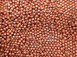 3mm Round Vintage Copper Czech Glass Beads, 01770 50 beads