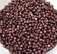 Minos Par Puca Metallic Matte Dark Violet, 2.5X3MM Czech glass 94108, 5 grams