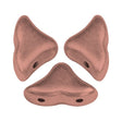 Helios par Puca® Copper Gold Matte, 2-Hole Czech Glass 6x10mm, 00030-01780-30 Beads