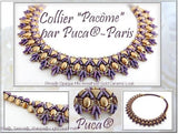 Piros Par Puca-Paris-Metallic Matte Dark Blue, 2-Hole Bead 2X5X3mm Czech Glass, 5 grams
