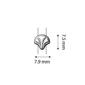Cymbal Maltas Ginko Bead Substitute, 012853, 2 pieces - Choose your color & quantity