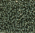 11/0 Miyuki Duracoat Galvanized Black Moss 5107 - 10 Grams