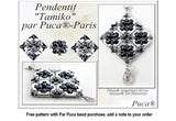 Samos® par Puca® Full Azuro, 2 Hole 5x7mm Czech Glass, 25 beads