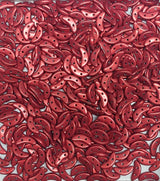 Merlot CzechMates Crescent Bead, 10mm 2-Hole Czech Glass Bead-50 beads