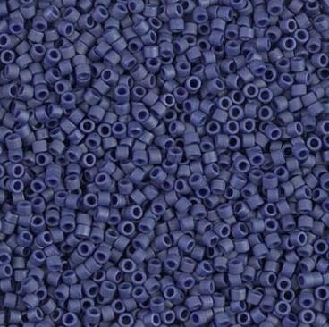 Delica, 11/0 Matte Metallic Royal Blue, DB0377 Miyuki Delica-5 grams