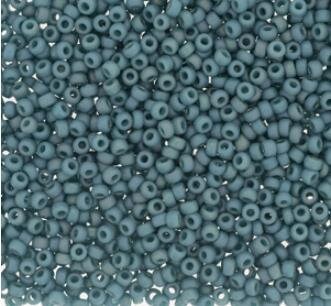 Frosted Opaque Glaze Rainbow Peacock, 4702 Miyuki Glass Seed Bead, size 11/0 or 8/0, 10 grams