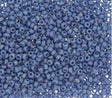 Frosted Opaque Glaze Rainbow Soft Blue, 4704 Miyuki Glass Seed Bead, size 11/0 or 8/0- 10 grams