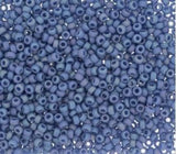 11-4704 Frosted Opaque Glaze Rainbow Soft Blue, Miyuki Seed Bead, 11/0