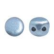 Kalos Par Puca Metallic Matte Light Blue, 2 hole - 4MM Bead, 50 beads