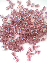 Half Tila Transparent Amethyst AB, HTL256, Miyuki, 5 grams