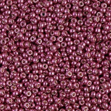 11/0 Duracoat Galvanized Magenta Miyuki Glass Seed Bead, 4219