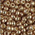 6/0 Duracoat Galvanized Champagne, Miyuki Glass Seed Bead, D4204-10 grams