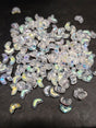 Mini Chevron Crystal AB, 2-Hole Czech Glass 6x2MM, 00030-28701-50 Beads