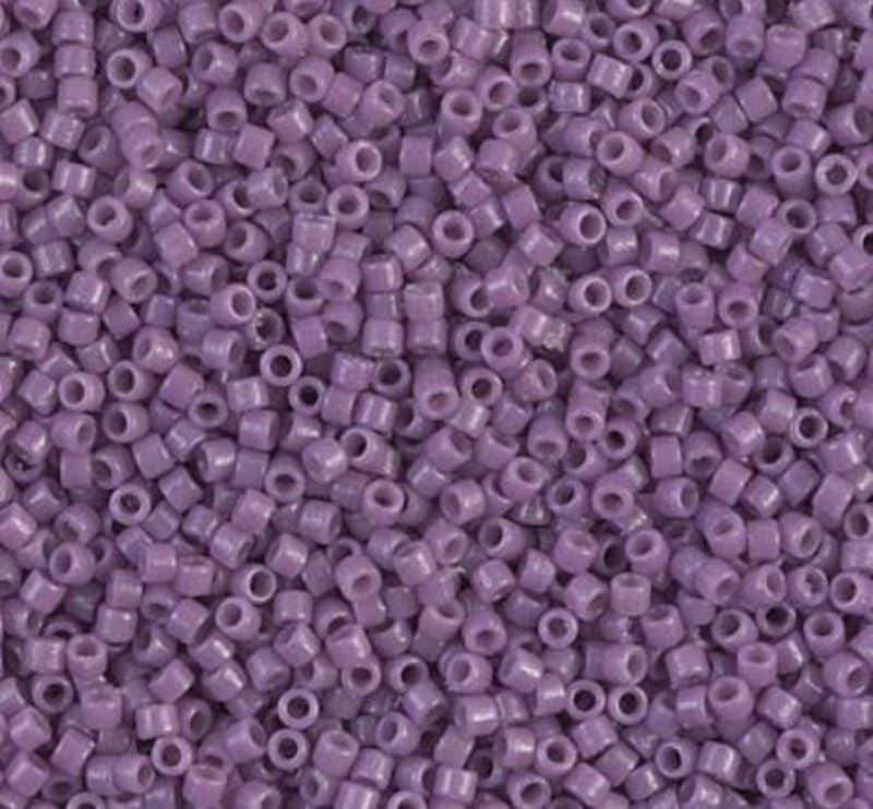 Duracoat Opaque Dark Orchid 11/0 Miyuki Delica Bead, DB2139 5 Grams
