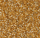 Silver Lined Gold Miyuki Delica 11/0, DB0042
