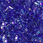 Quarter Tila Transparent Cobalt AB, QTL177, Miyuki 5 grams