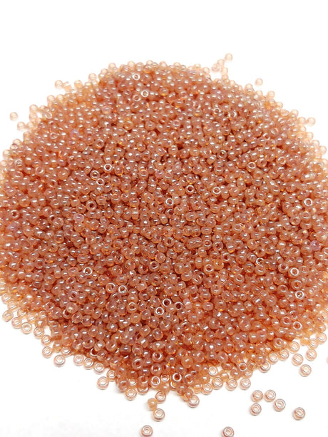 11/0, 8/0, 15/0 Peony Translucent, Miyuki Glass Seed Bead, 2371- Choose a size and quantity
