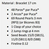 Precieux Bracelet Pattern - DO NOT BUY- Sent free by email-Free with par Puca bead purchase, Read the description below for details