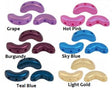 Arcos par Puca Chatoyant colors, 3-Hole 5X10MM Czech Glass, 30 Beads choose a color