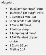 Trianon Pendant Pattern
