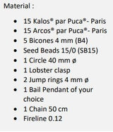 Trianon Pendant Pattern