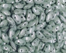 MobyDuo Bead Luster, 2-Hole 3x8MM Czech Glass, 25 or 50 beads