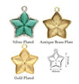 Cymbal Stomio GemDuo Pendant Setting, 014484, 1 piece-Choose your color and quantity