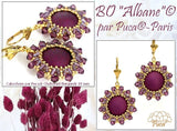 Cabochons Par Puca, Chatoyant Collection 18MM or 25mm Czech glass, Qty 1