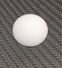 Lunasoft Lucite Cabochon White, 24mm Round, quantity 1